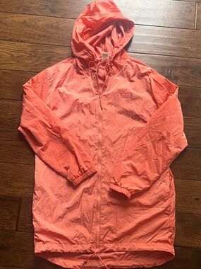 Victoria Secret PINK long windbreaker jacket in size XS